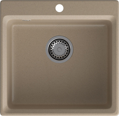 GranFest LEVEL GF-LV-510, мойка, мрамор, песочный