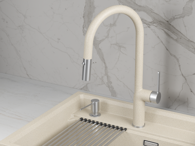 Детальное фото товара: GRANULA 9010 смеситель, гранит, пирит