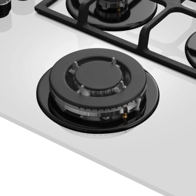 Детальное фото товара: MEFERI MGH604WH GLASS ULTRA газовая поверхность