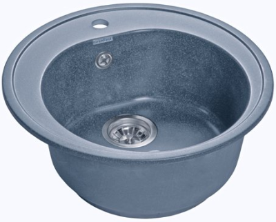 Детальное фото товара: GranFest RONDO GF-R-510, мойка, мрамор, графит