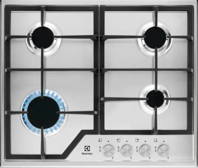 Детальное фото товара: Electrolux KGS6426SX газовая поверхность
