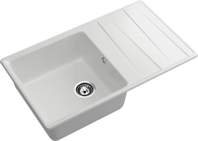 Детальное фото товара: GranFest LEVEL GF-LV-860L, мойка, мрамор, иней