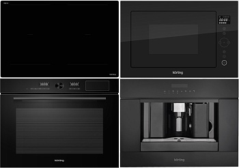 Фото товара: KORTING HIB 65900 HID + OKB 1650 GN STEAM + KMI 825 TGN + KCM 9200 BG