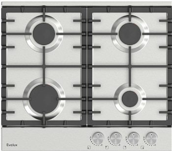 Фото товара: Evelux HEG 600 X газовая поверхность