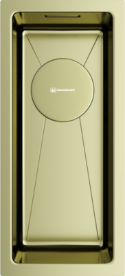 Omoikiri Taki 20-U/IF-LG, мойка, нержавеющая сталь/светлое золото