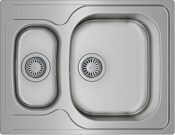 Фото товара: Teka UNIVERSE 60 T-XP 1 1/2 B POLISHED, мойка, нержавеющая сталь полированная