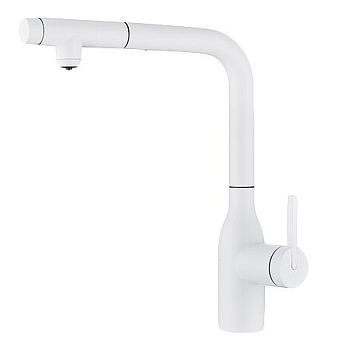 Фото товара: Paulmark VIPER, смеситель, белый матовый