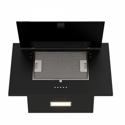 Детальное фото товара: Elikor Коралл 60П-430-К3Д черный/черн.стекло