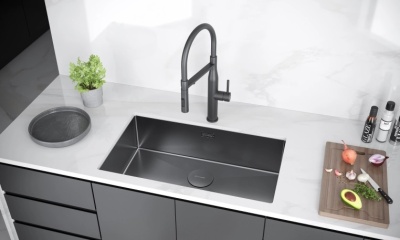 Детальное фото товара: KUCHENSTERN KRAFT 80, мойка, нержавеющая сталь