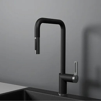 Фото товара: GRANULA 8173 смеситель, гранит, турмалин