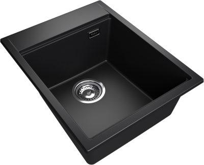 Детальное фото товара: Rivelato TESORO TR-405 nero мойка, гранит, чёрный