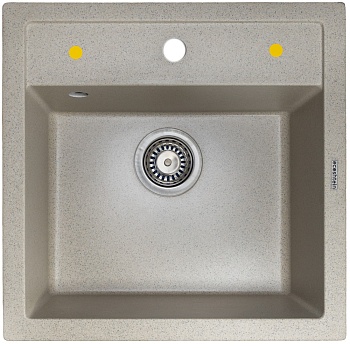 Фото товара: Ecoshtein PLATZ 515, мойка, гранит, песочный