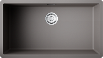 Фото товара: Omoikiri Kata 74-U-GR, мойка, гранит, leningrad grey