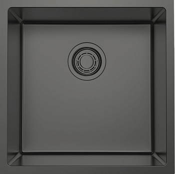 Фото товара: Omoikiri Tadzava 44-U/I-Ultra-GM, мойка, вороненая сталь