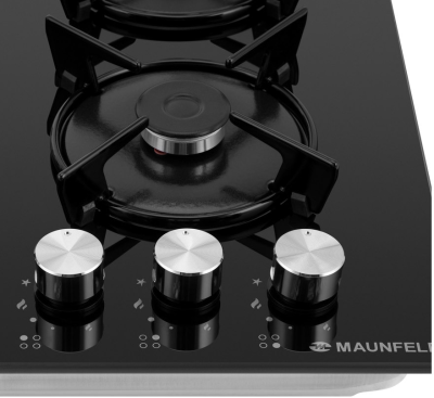 Maunfeld EGHG.64.13STS-EB Детальное фото товара: Maunfeld EGHG.64.13STS-EB газовая поверхность