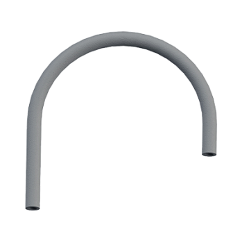 Фото товара: Omoikiri Kanto, сменный гибкий шланг OT-01-GR, серый