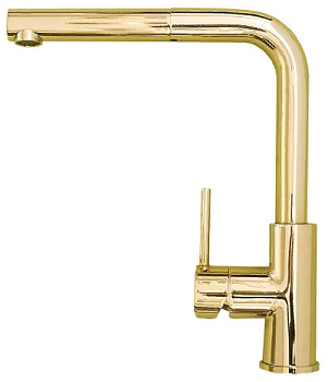 Фото товара: ALVEUS ZEOS P MONARCH GOLD, смеситель, золото