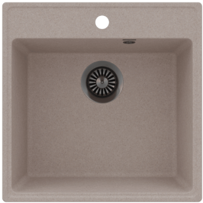 Детальное фото товара: Maunfeld Perla 505 MFQS-505BG, мойка, гранит, бежевый