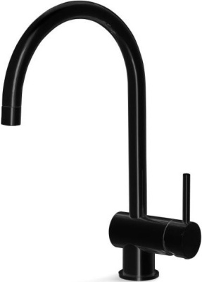 Falmec EASY ROUND MATT BLACK, смеситель, черный матовый