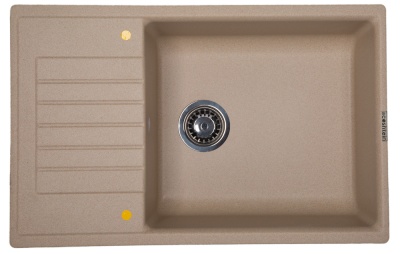 Ecoshtein RECHTECK 780.500, мойка, гранит, бежевый