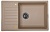 Фото товара: Ecoshtein RECHTECK 780.500, мойка, гранит, бежевый