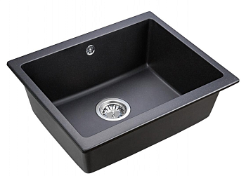 Фото товара: Emar EMQ-1555.P, мойка, гранит, оникс