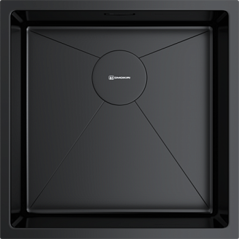 Фото товара: Omoikiri Taki 44-U/IF-GB, мойка, нержавеющая сталь/графит