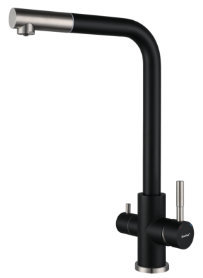 GranFest GF-Z-5421, смеситель, гранит, черный GranFest GF-Z-5421, смеситель, гранит, черный