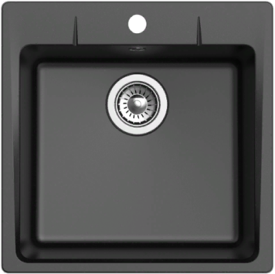 Детальное фото товара: Ewigstein Gerd G- 50, мойка, гранит, черный
