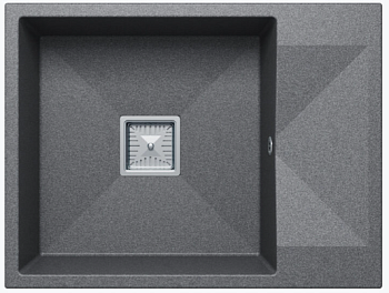 Фото товара: Tolero BLADE 660, мойка, гранит, грей