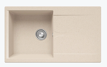 Фото товара: Polygran GALS-860, мойка, мрамор, кремовый 327