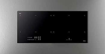 Фото товара: Falmec PIANO INDUZIONE BLACK MATT 88x40 Panoramic индукционная поверхность