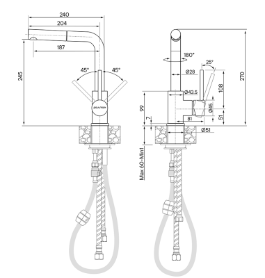 Схема встраивания