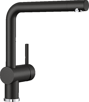 Фото товара: Blanco Linus, смеситель, гранит, черный