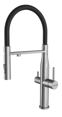 KUCHENSTERN ELIT-FE, смеситель, нержавеющая сталь