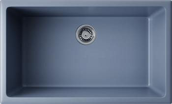 Фото товара: Omoikiri Okinoshima 76-U/I-SB, мойка, керамика, smoky blue