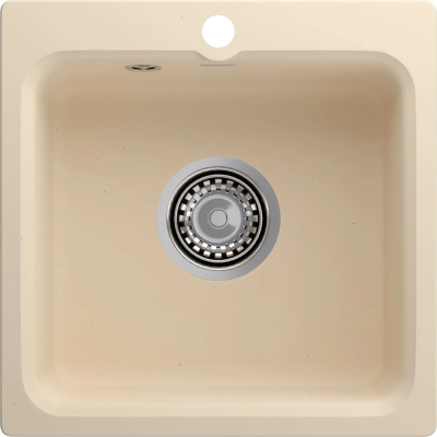 Детальное фото товара: GranFest GF-SMART 430, мойка, мрамор, бежевый