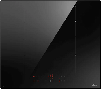 Фото товара: ELICA RATIO CONNEX 604 PLUS BL индукционная поверхность