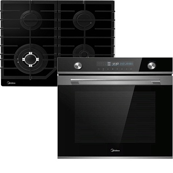 Фото товара: MIDEA MG645TGB + MO86000MGB