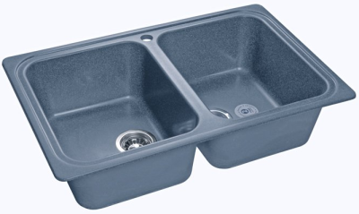 Детальное фото товара: GranFest STANDART GF-S-780 K, мойка, мрамор, графит