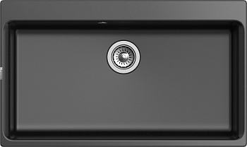 Фото товара: Rivelato AXEL Х-90 nero, мойка, гранит, черный