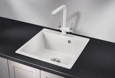 GRANULA 5102 мойка, гранит, арктик (белый) Детальное фото товара: GRANULA 5102 мойка, гранит, арктик (белый)