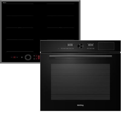 Детальное фото товара: KORTING HIB 68700 B QUADRO + OKB 1650 GN STEAM