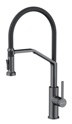 Omoikiri Makkari 2 Plus-SB-GM-BL, смеситель, вороненая сталь/черный Omoikiri Makkari 2 Plus-SB-GM-BL, смеситель, вороненая сталь/черный