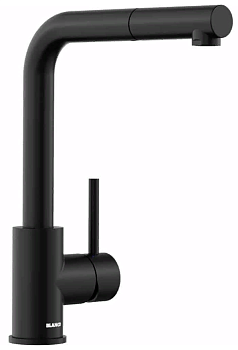 Фото товара: Blanco Mila-S, смеситель, черный матовый