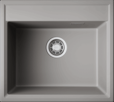 Детальное фото товара: Omoikiri Daisen 57-GR, мойка, гранит, leningrad grey