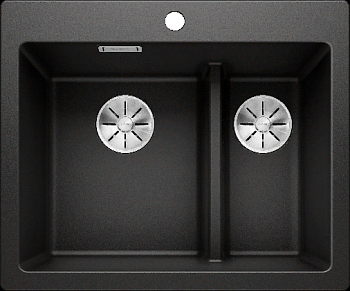 Фото товара: Blanco Pleon 6 Split, мойка, гранит, черный