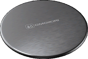 Фото товара: Omoikiri GM Декоративная накладка для выпуска, вороненая сталь