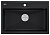 Фото товара: Paulmark STEPIA 80, мойка, гранит, черный металлик