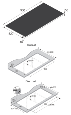 Детальное фото товара: ASKO HI5952FBG1 индукционная поверхность
